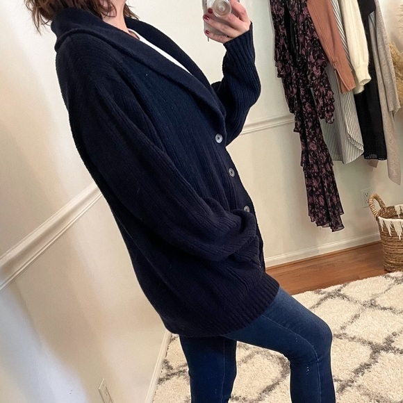 Eleventy Chunky Knit Cardigan Sweater XXL - Picture 5 of 13